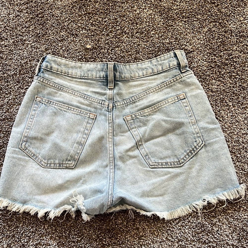 denim shorts - Picture 2 of 3